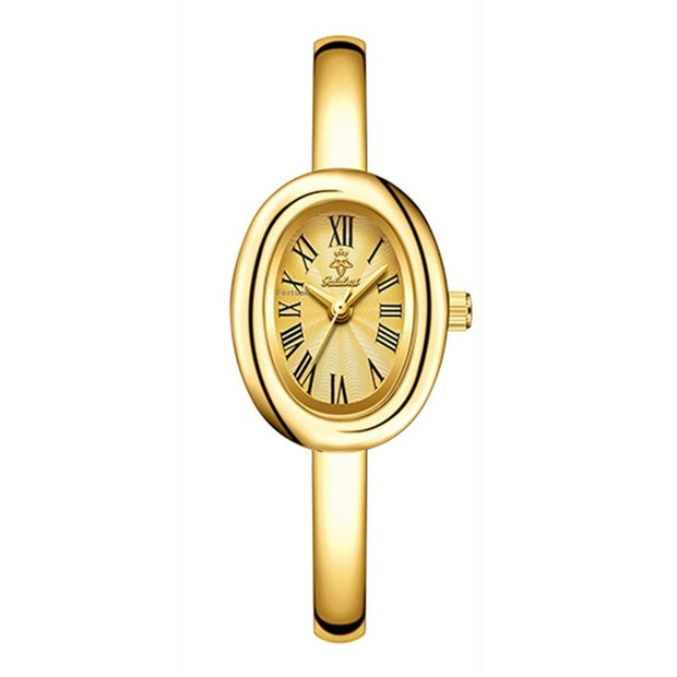 Women's Multifunctional Oval Retro Quartz Watch
