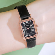 Women's All-match Waterproof Retro Small Square Watch