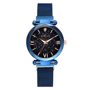 Starry Quartz Watch Lazy Magnet Strap