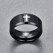 Non-fading Special-interest Design Ins Style Cross Ring